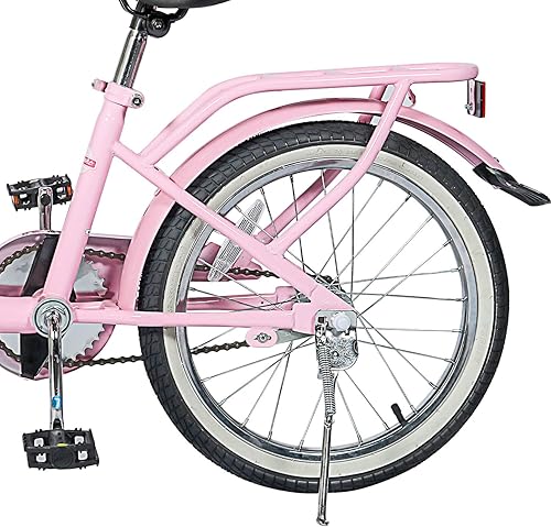 Miniatura 5 de Bicicleta infantil con marco de acero para niños, bicicleta de 14 a 16 pulgadas con rueda de entrenamiento