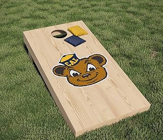 Nudge Nudge Printing California Berkeley Cornhole Bag Toss Tailgating Game DIY Decal Set (Includes Two Cal Berkeley Decals)