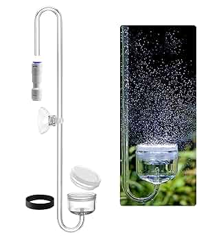 CO2ディフューザーセット Amazon.co.jp: Kasamy 水槽 用 ステンレス 製 CO2 二酸化炭素