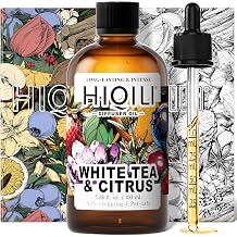 HIQILI White Tea & Citrus Fragrance Oil for Diffuser, DIY