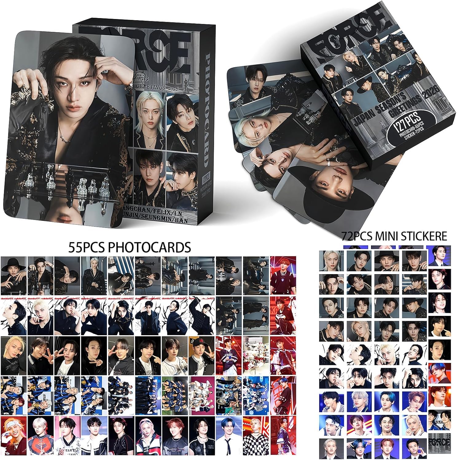 Yuto Stray Kids Photocards 127 PCS Stray Kids 2026 cartão postal