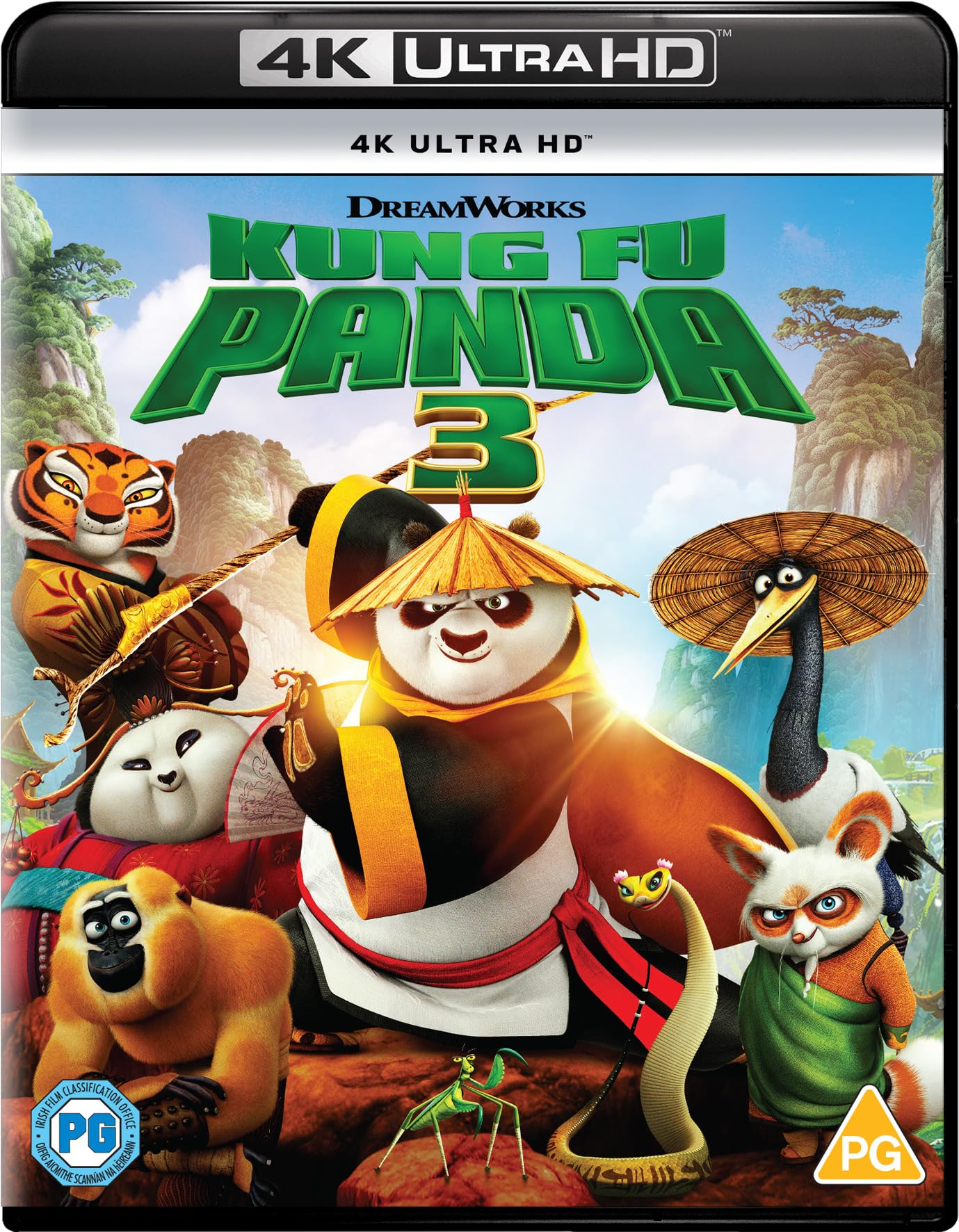 Kung Fu Panda 3 [4K Ultra HD] [Blu-ray] [Region B]