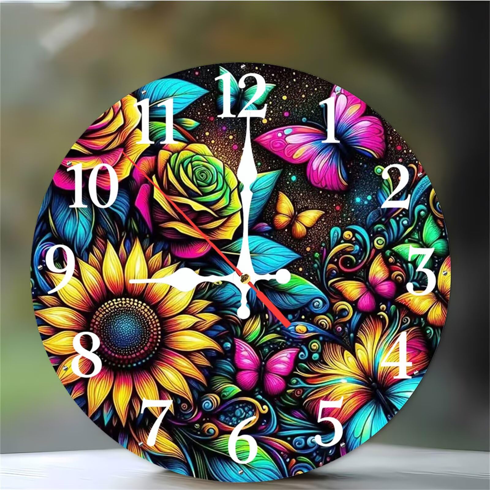 Horloge murale cuisine sans tic-tac résolvant les problèmes de bruit dans la chambre