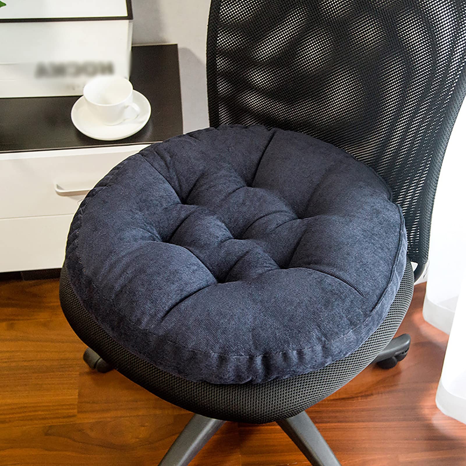 Round Floor Pillow Cushions Patio Chair Cushion for Outdoor Furniture Seat Pads Meditation Cushion for Yoga Living Room Sofa Balcony,G,40cm