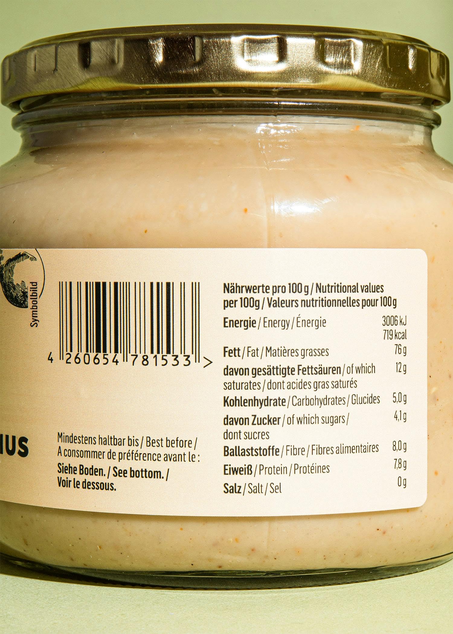 KoRo - Macadamiamus Rich Roast 500 g - 100% Macadamianüsse - Vegan - Als Snack oder Topping für Süßes