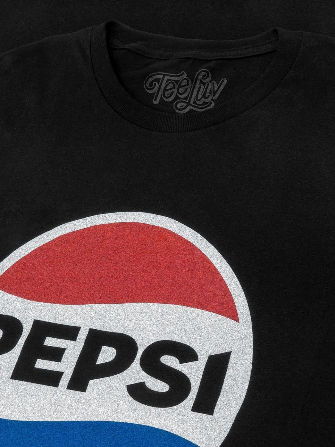 Tee Luv Men's Pepsi Globe Soda Logo T-Shirt - Image 3
