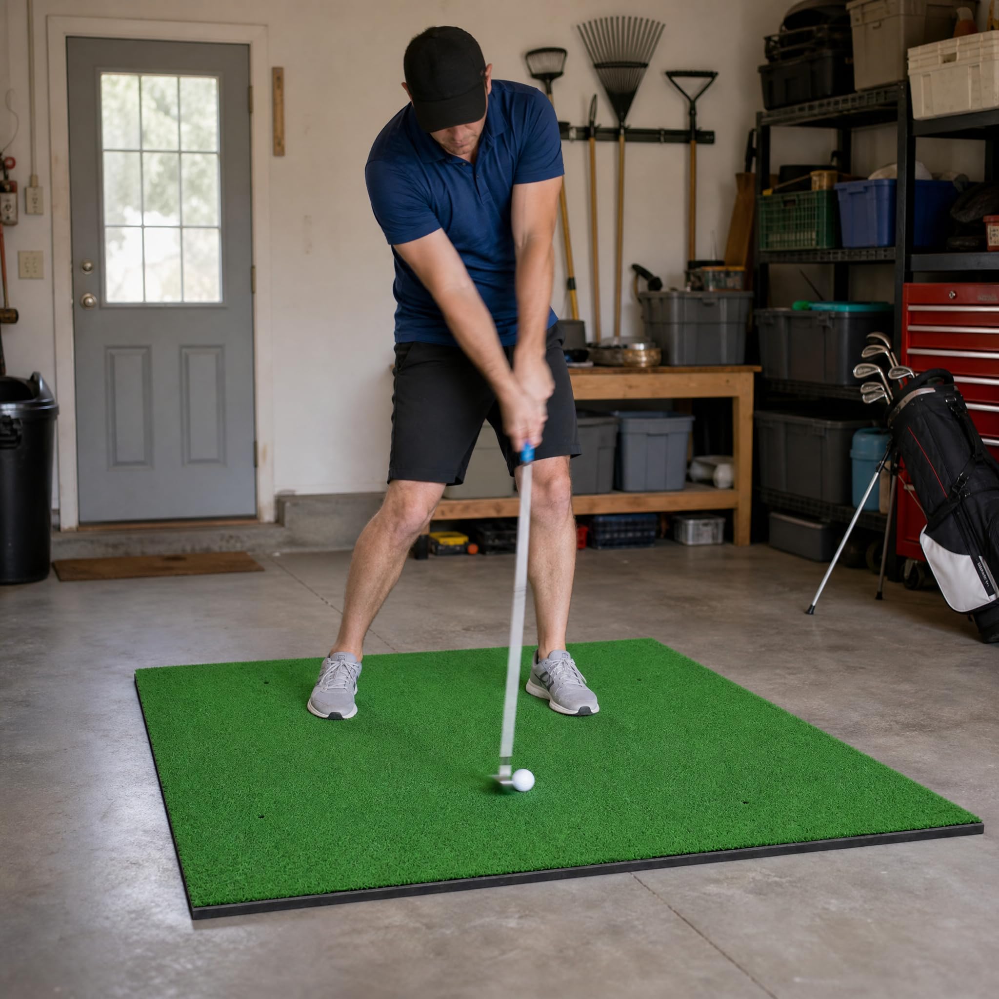 Golf-Schlagmatte für Schwungtraining