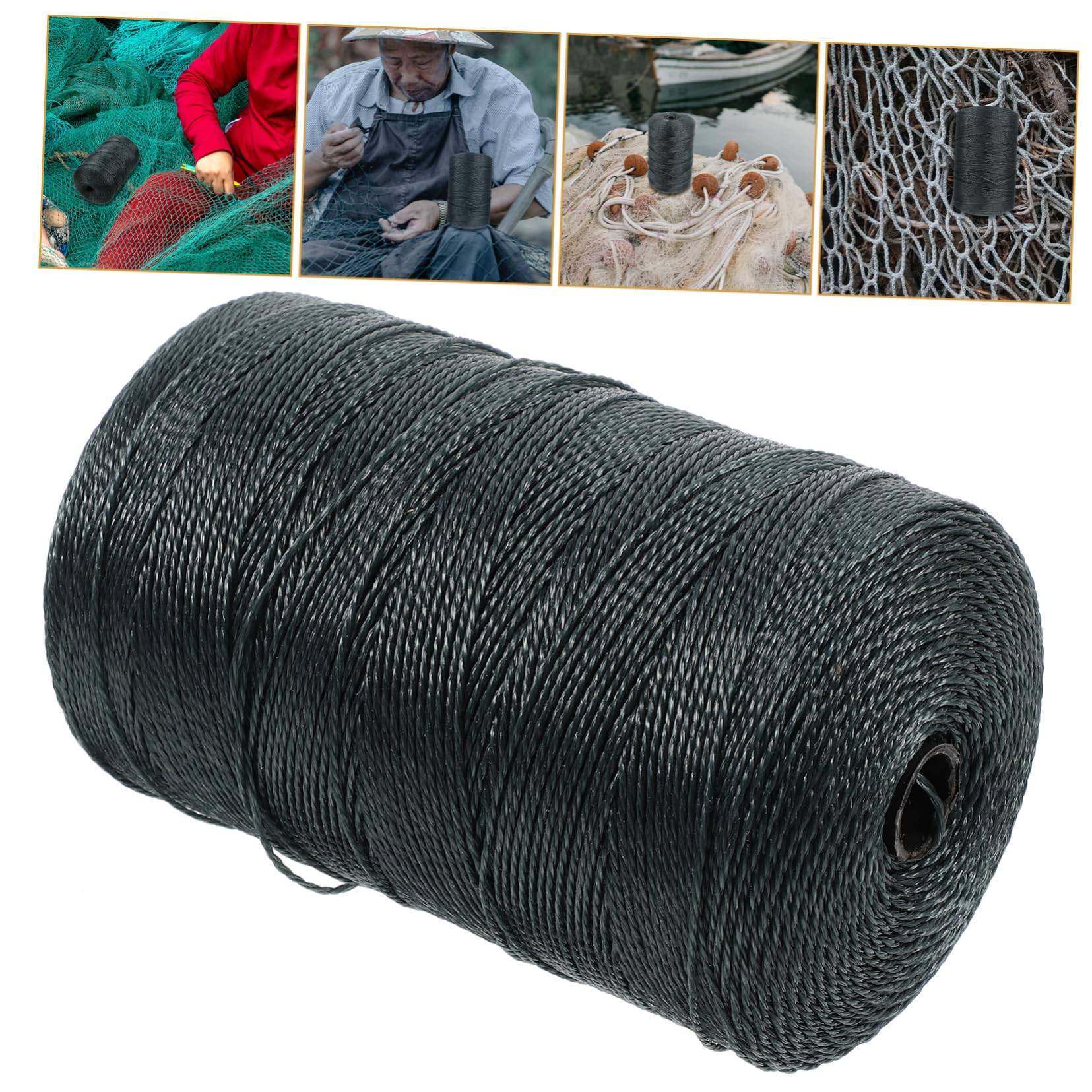 best rated twine for throw fishing nets Amazon.com: Gadpiparty 1Roll Multipurpose Nylon Twine Strong Fishing Line  for Net Repair Braided Twine String for Crafts Outdoor Rope for Fishing  Enthusiasts for Binding and Weaving : Sports & Outdoors