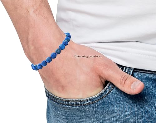 Miniatura 803 de Amazing Gemstone Crystal Bracelet for Women Men's Gifts - Protection Healing Crystal Bracelet - 8mm Gemstone Beaded Adjustable Bracelet Pulseras