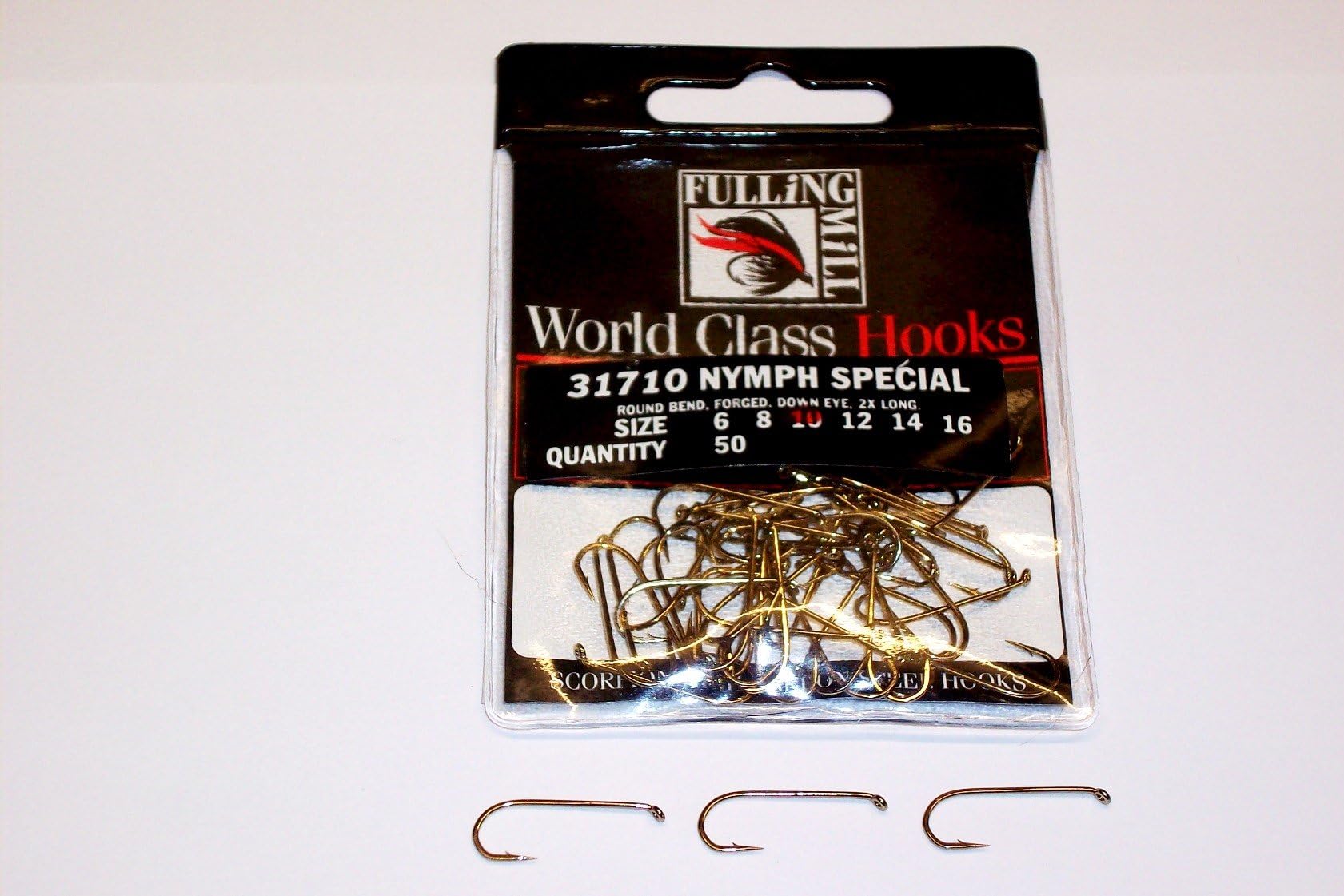 NYMPH SPECIALFULLING MILL CODE 31710 TROUT FISHING HOOKS