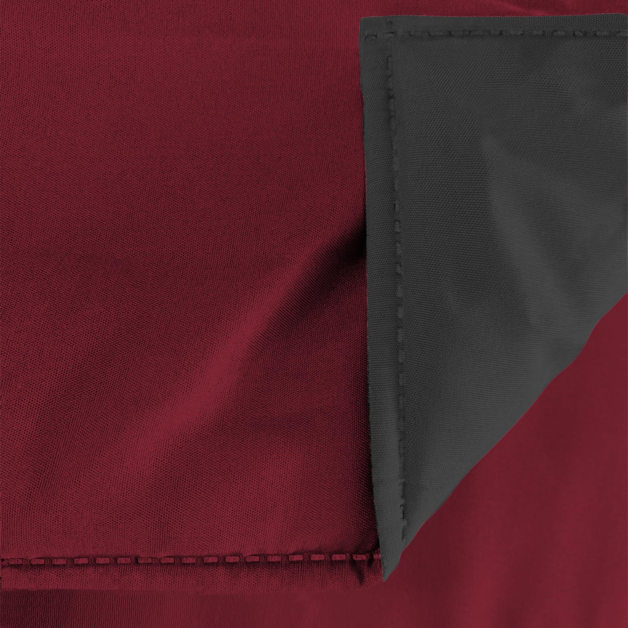 Italian Bed Linen Trapunta Invernale Matrimoniale 260x260 cm, Bicolore, Doubleface, Microfibra, Made in Italy – Piumone Imbottitura 300gr Bordeaux/Fumo