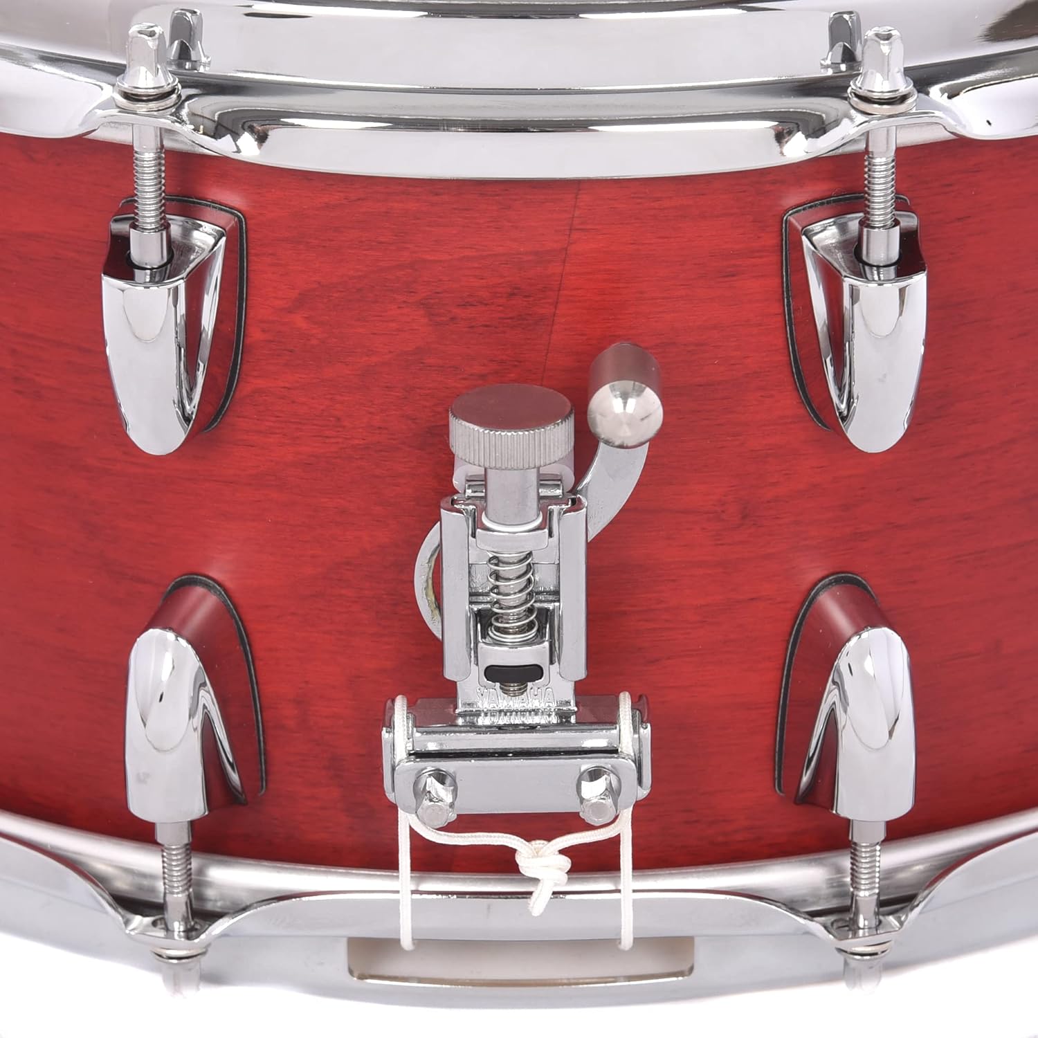 Yamaha Tour Custom 14'' x 6.5'' Snare Drum with 6-ply 100% Maple Shell in Candy Apple Satin, All-Purpose Snare For the Serious and Working Drummer TMS-1465CAS