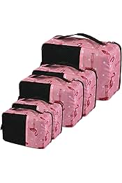 Pink flamingo packing cubes Clearance
