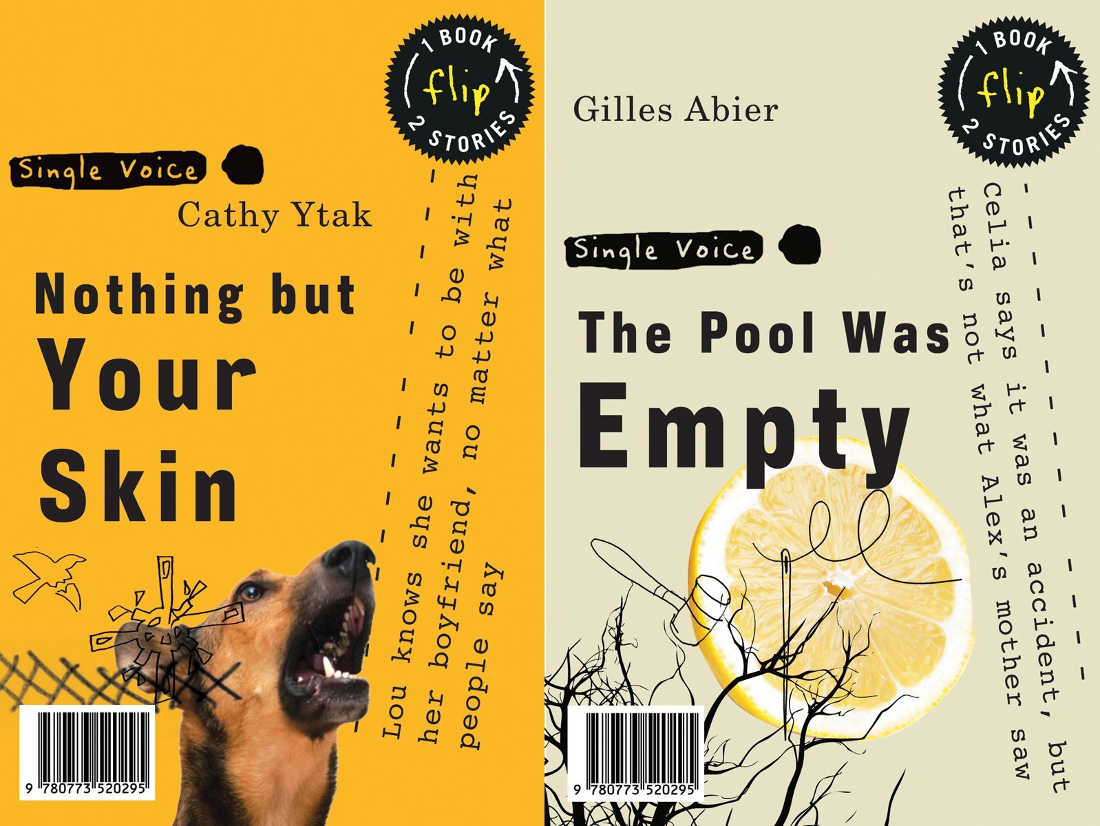 Buy Nothing but Your Skin/ The Pool Was Empty (Single Voice Flip Stories) — BookShops.in