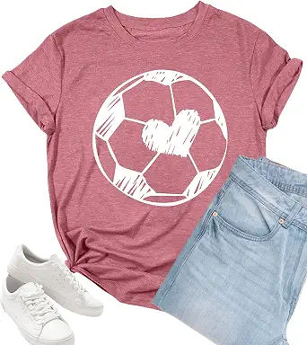 Softball Mom Shirt for Women - Funny Sport Mama Letter Printed Graphic Tee for Game Day and Sports Fans