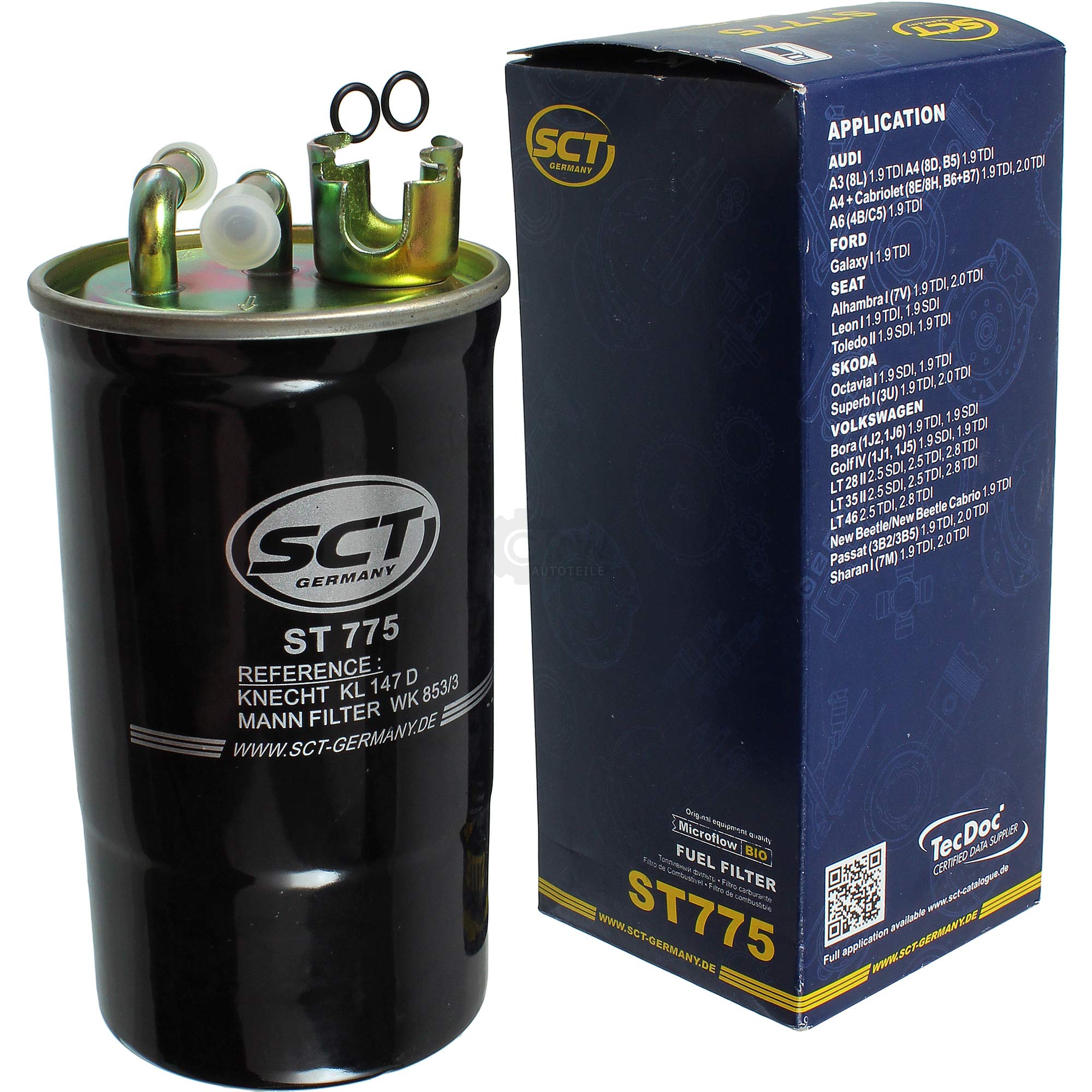 Paquete de inspección Kit de mantenimiento con 5 L 0W-30 aceite de motor LongLife 3 FE, filtro de aceite, filtro de aire, filtro de combustible, tapón de drenaje de aceite