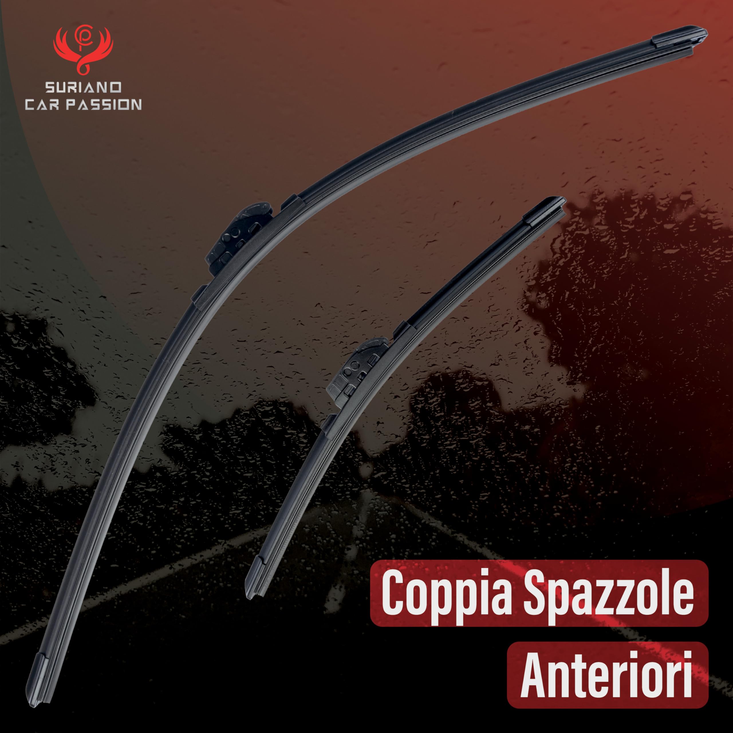 Wycieraczki przednie kompatybilne z PASSAT CC Variant i Sciroco 60 48 cm
