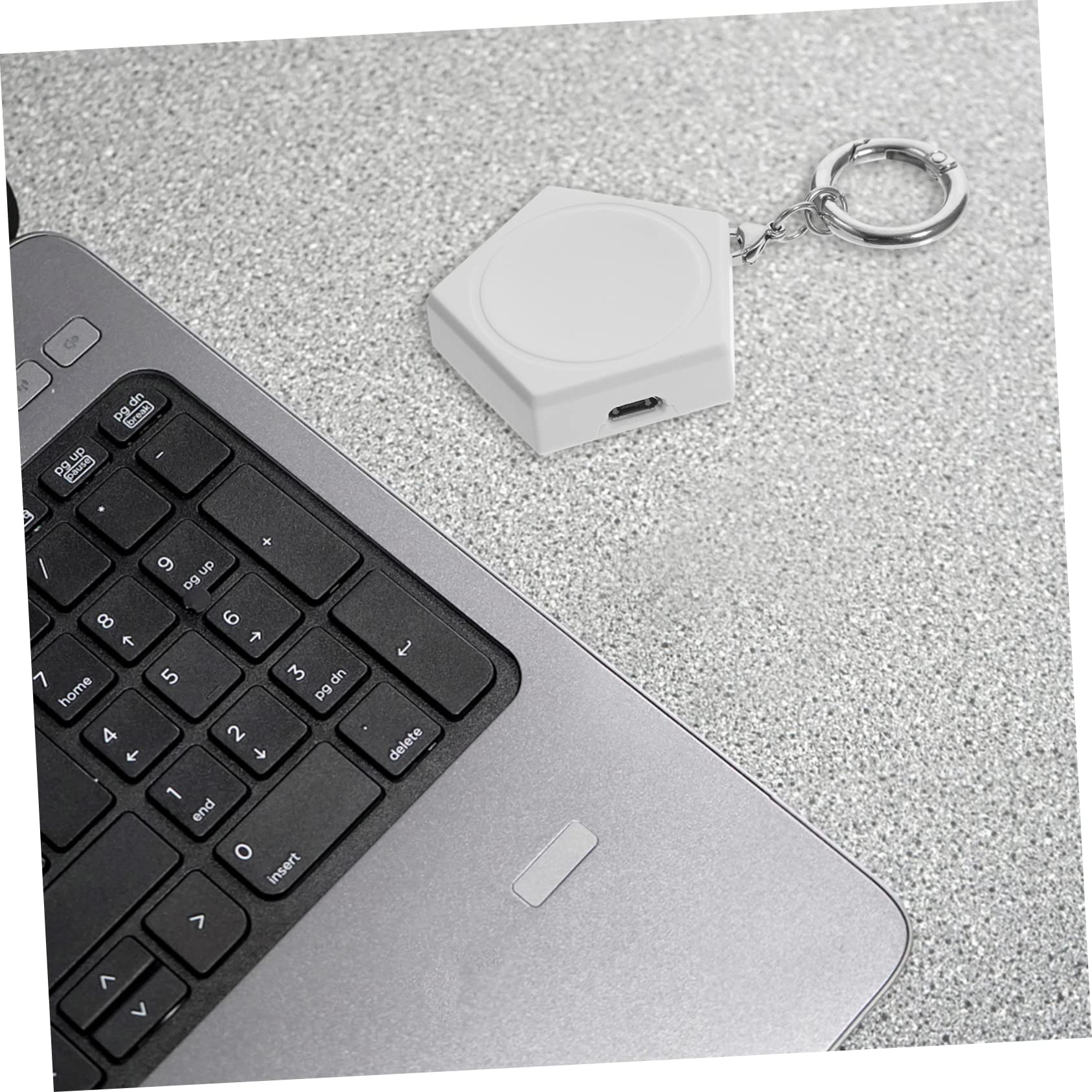 UKCOCO 4pièces Chargeur sans Fil Portable pour Montre Adaptateur Type USB Compatible avec Pixel Watch Léger Et pour Voyage Bureau