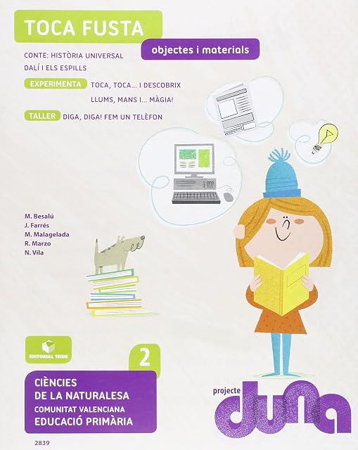 Portada de Ciencies Naturals 2º Primaria Objecte Duna Ed 2015 Valencia