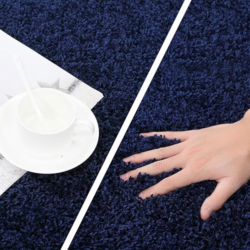 Miniatura 2 de Fashionwu Alfombra pequeña para entrada, alfombra de piel esponjosa, lujosa, antideslizante, acogedora, alfombra de felpa moderna, alfombra