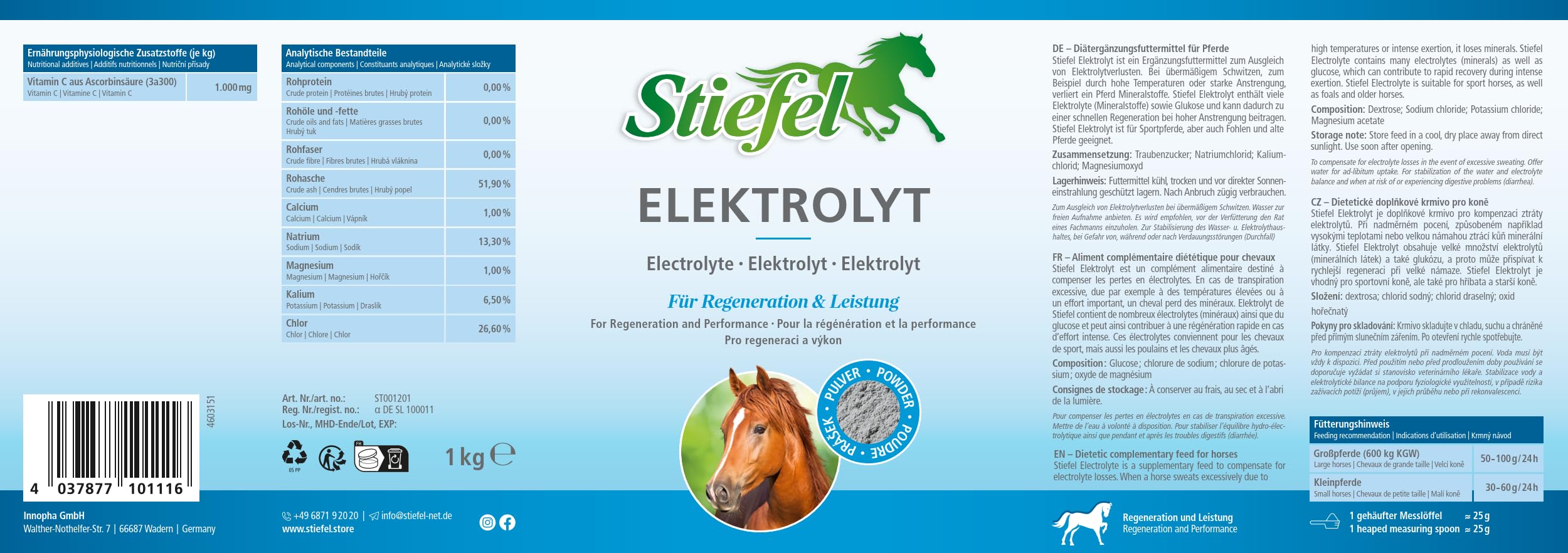 Stiefel Electrolyt 1 kg