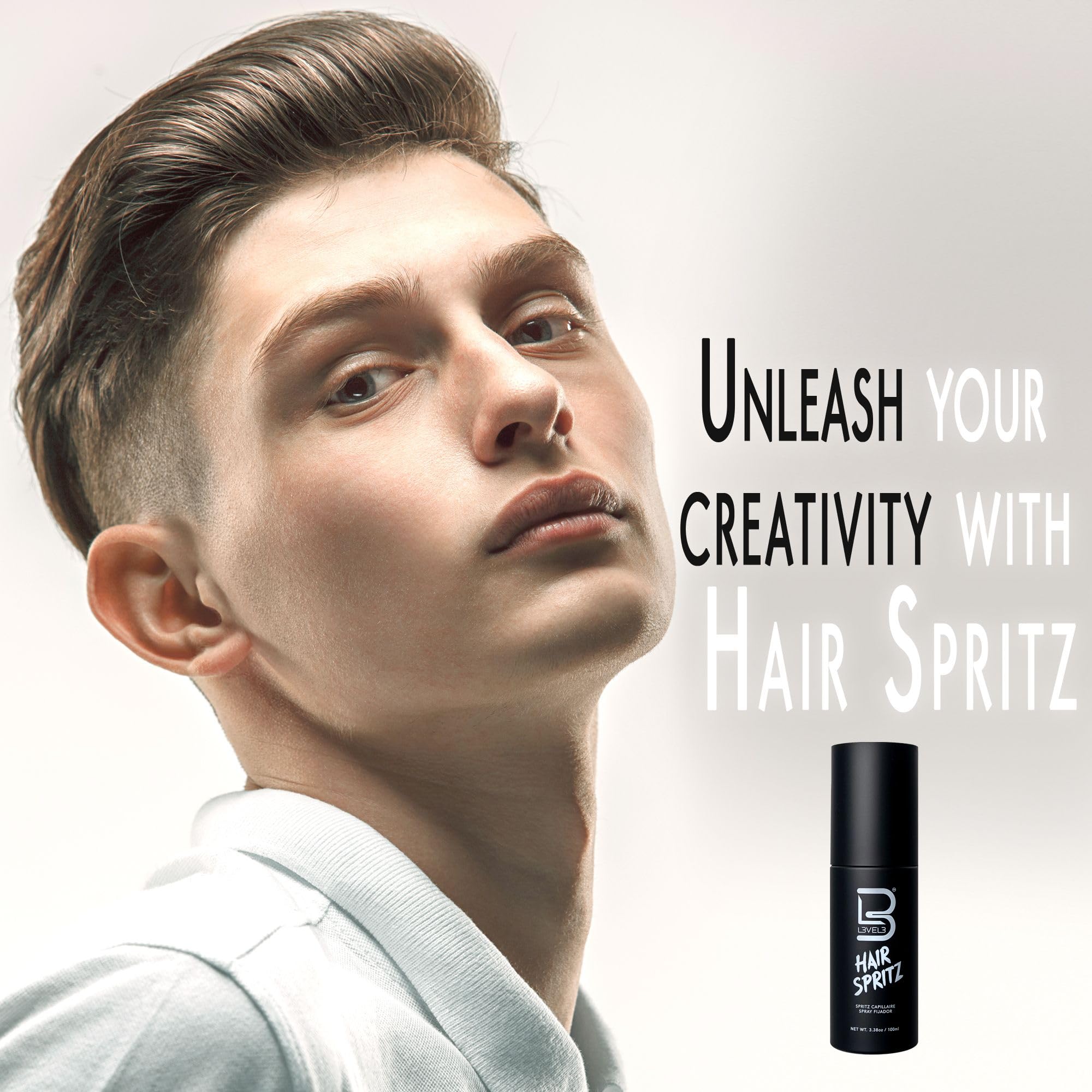 Amazon.com : L3 - Level 3 Hair Spritz Spray - Lock Hair Fibers