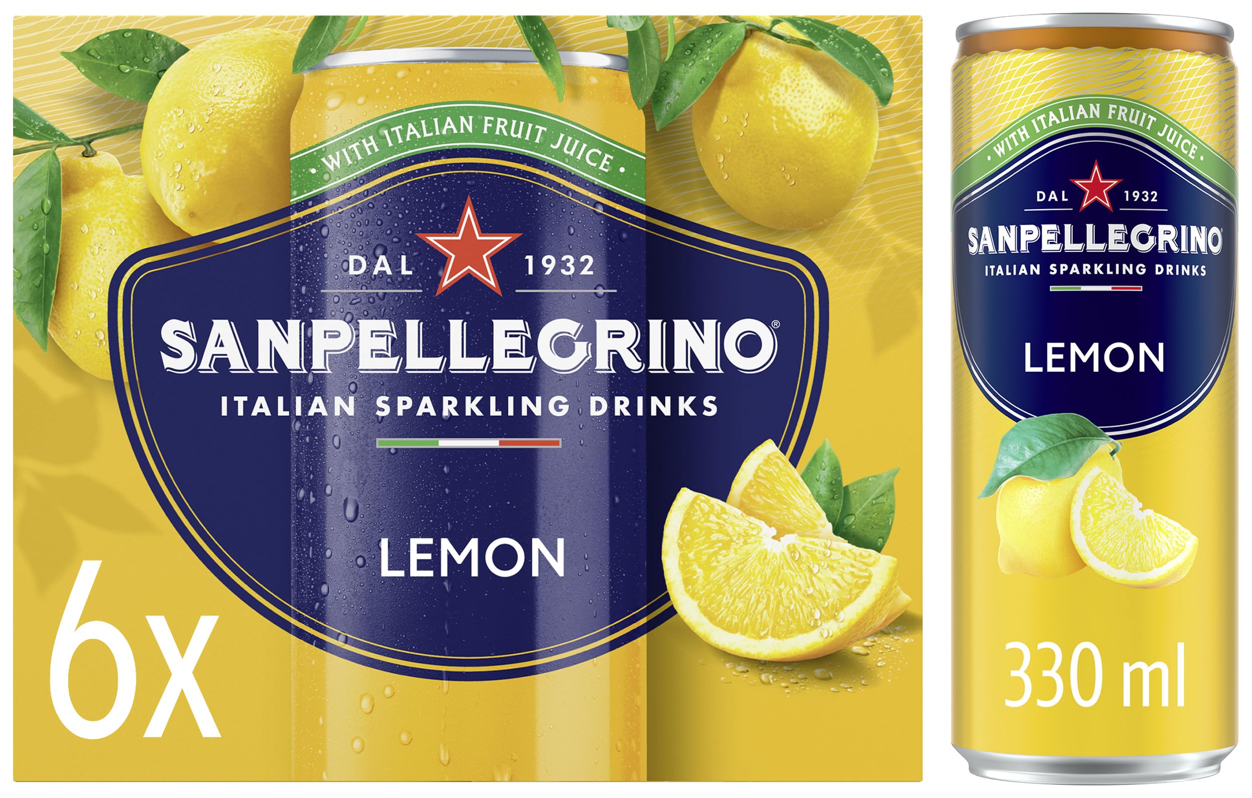 San Pellegrino Light Lemon 6 X 330Ml