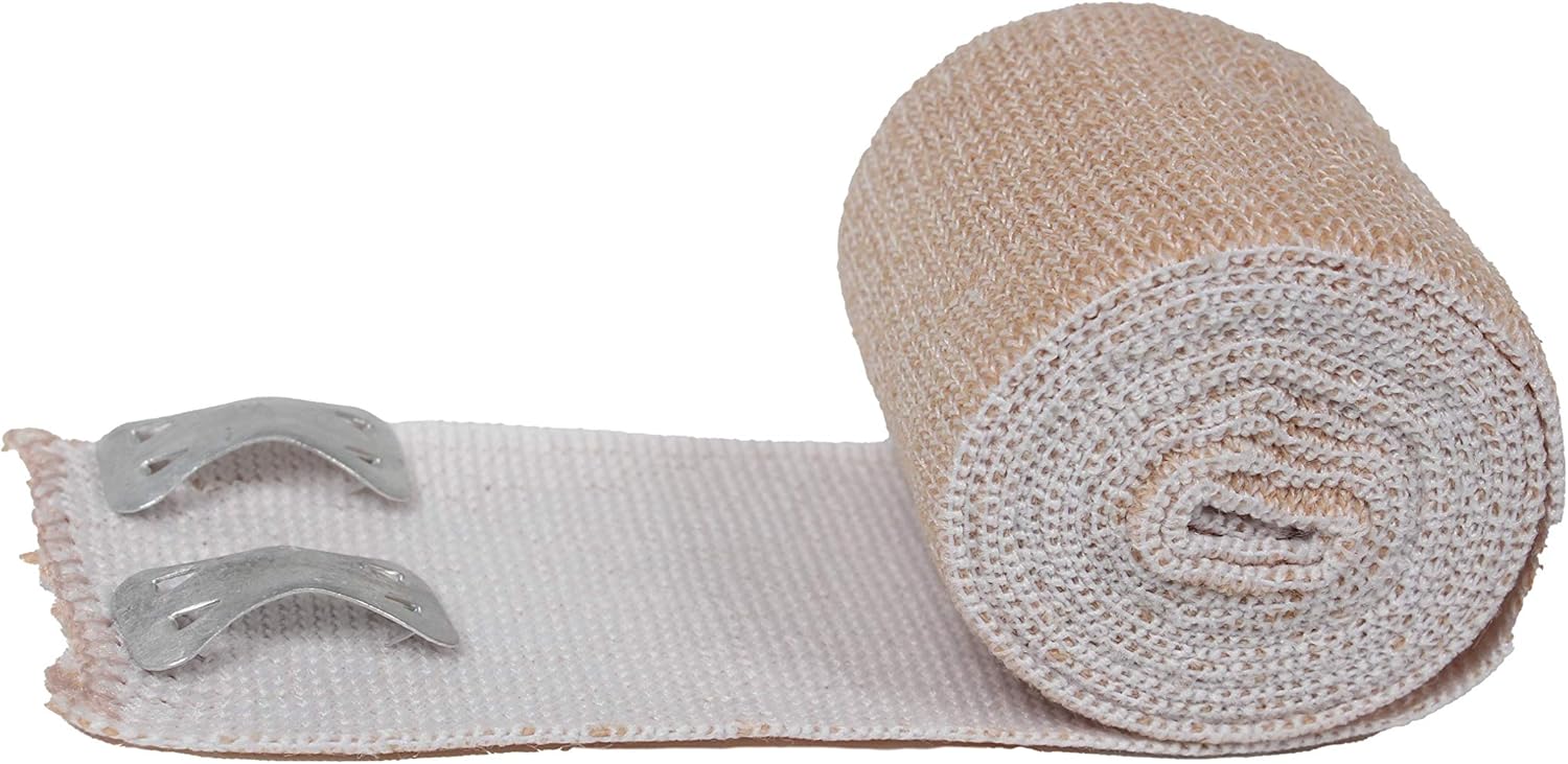 Deluxe Elastic Bandage/Premium Elastic Bandage Wrap (7.5 cm 3 inch): Health & Personal Care
