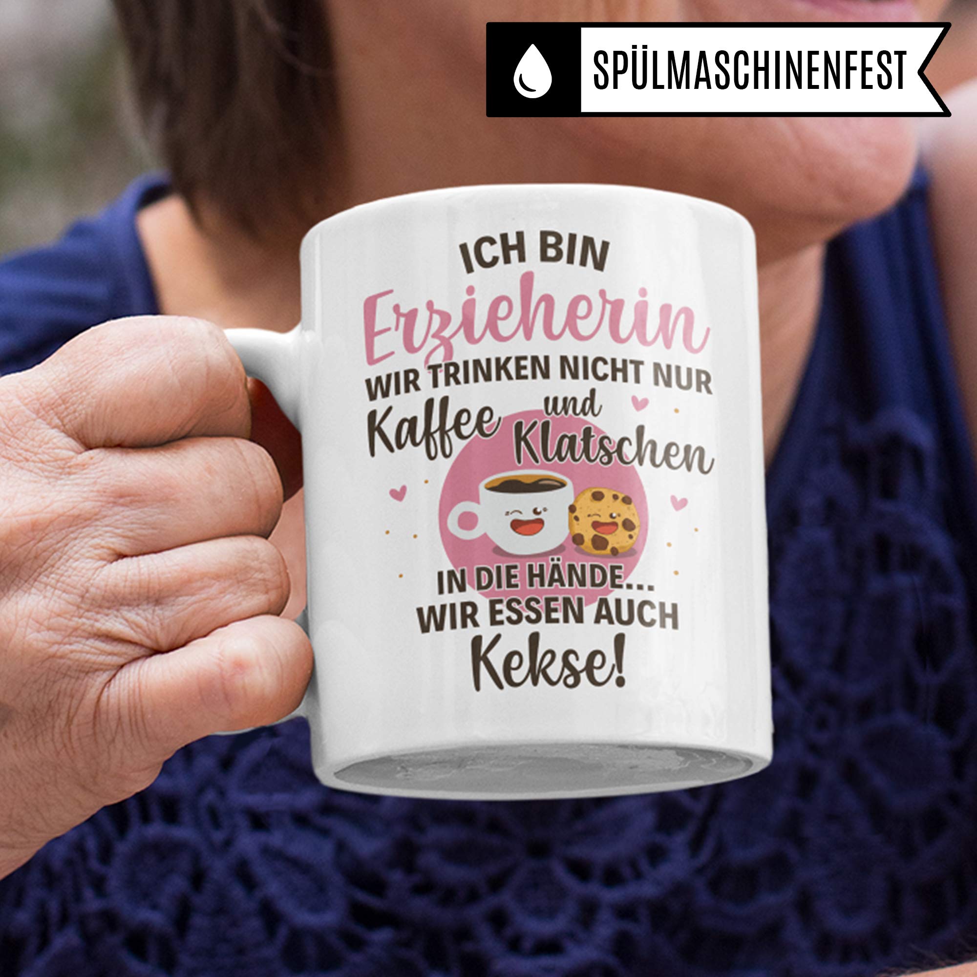 Pagma Druck Erzieherin Tasse – Lustiger Spruch Becher Als Abschiedsgeschenk Für Kindergarten & Kita