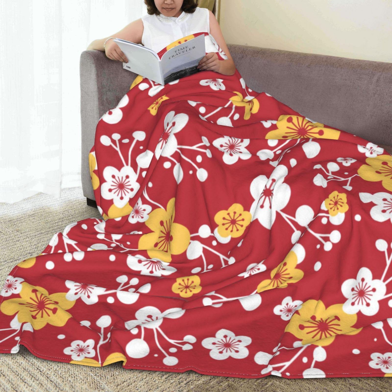 カラフル　花柄　ブランケット　毛布　大判 カラフル 花柄 ブランケット 毛布 大判 【公式通販】