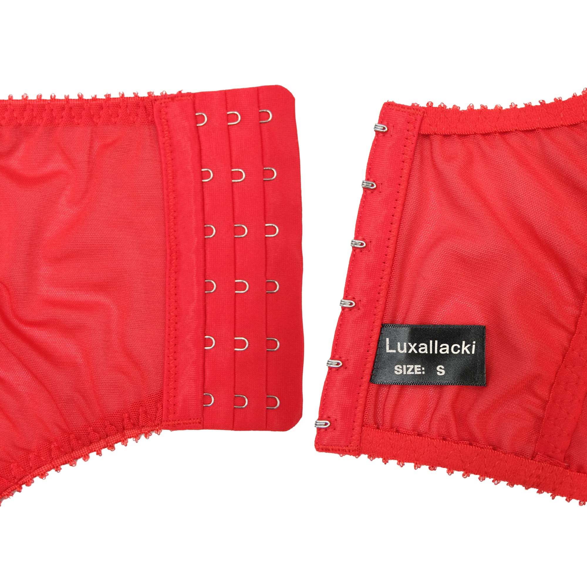 Reggicalze in rete velata, 6 cinghie, reggicalze per autoreggenti, 12 clip in metallo, cintura elastica per taglie forti, biancheria intima retrò
