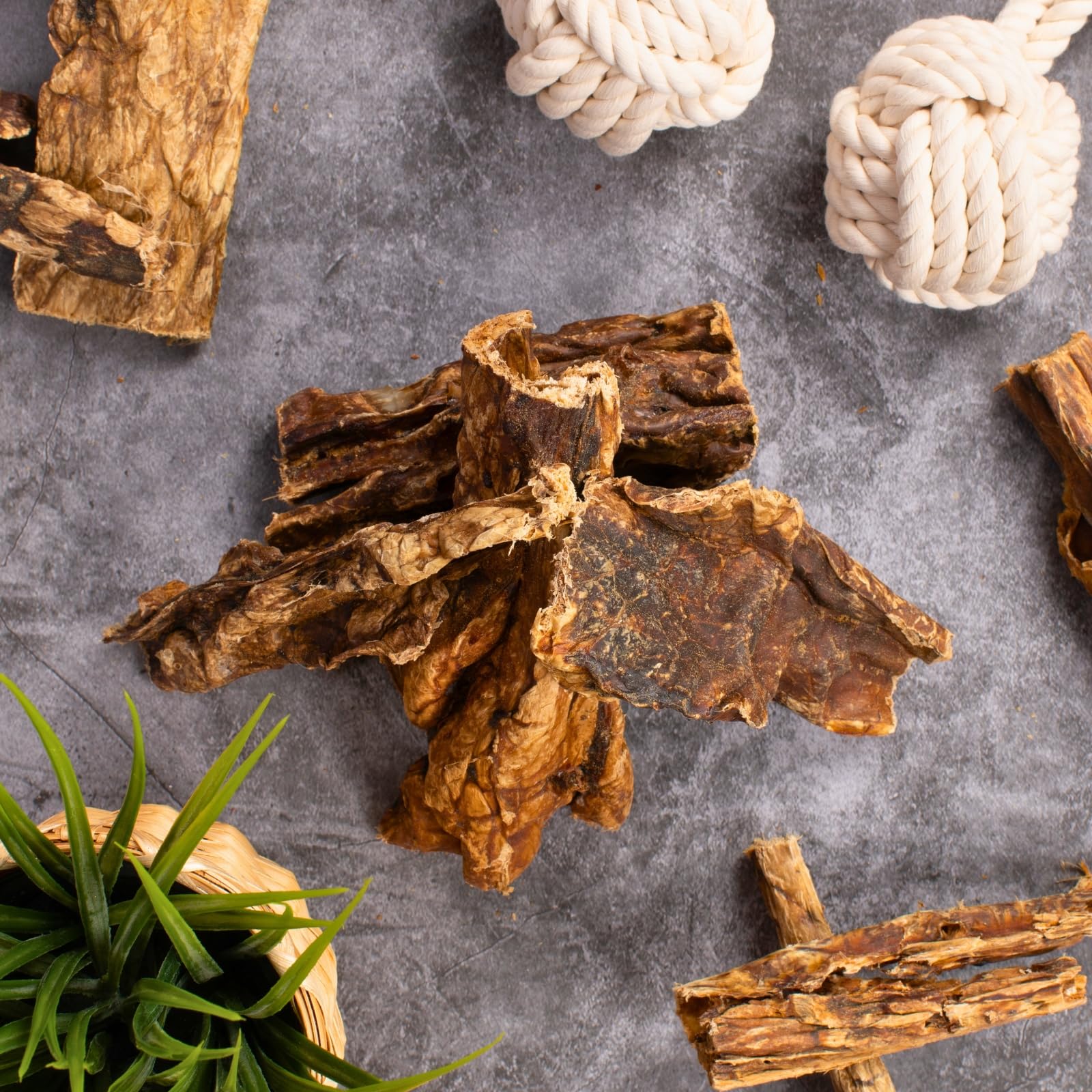Lyra Pet® 5 kg Rinderlunge getrocknet - Kausnack für Hunde Hundefutter Rind | Proteinhaltiges Leckerli - Reich an Vitaminen & Mineralien - Naturbelassene Belohnung - Aromatisch & gut verträglich