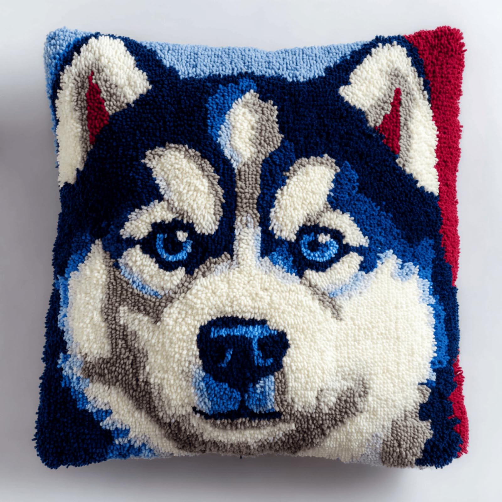 kitphoenix Latch Hook Cushion Kit for Adults Husky
