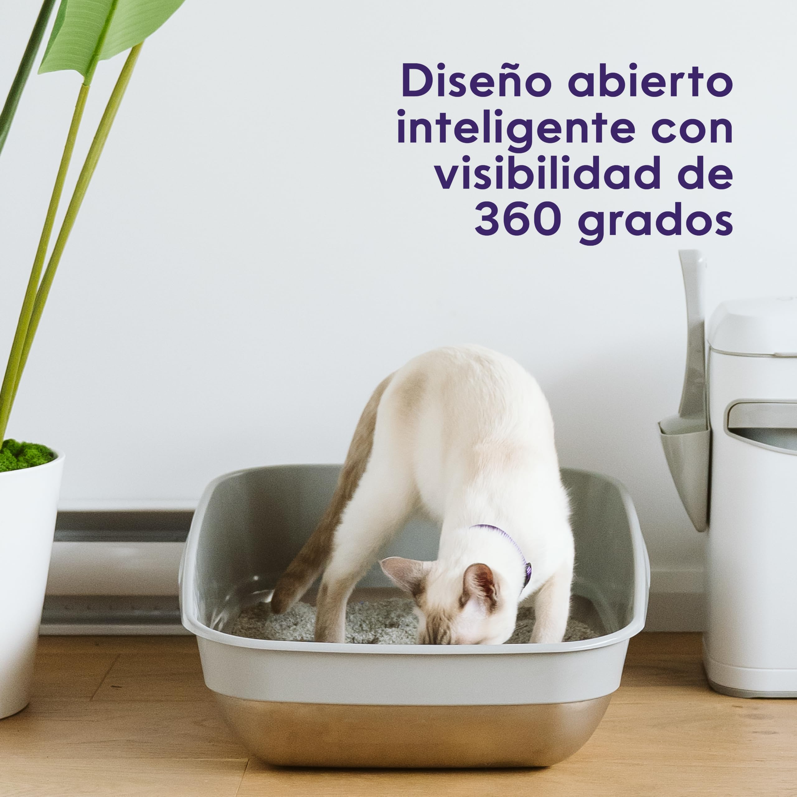 Litter Genie LitterLocker by Litter Genie LitterBox - Caja de Acero Inoxidable