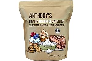 Anthony's Premium Erythritol Granules: The Natural Sweetener for Health-Conscious Individuals