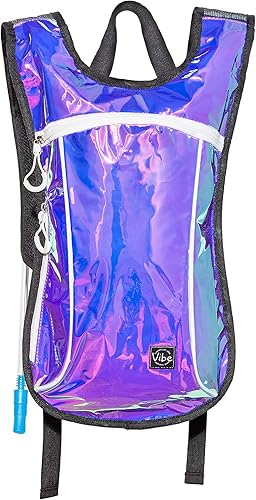 Miniatura 2 de Vibe Festival Gear Mochila de hidratación con bolsa de agua de 2 L para mujeres, hombres, adolescentes y niños, Hydropack Hydro Sports, al aire