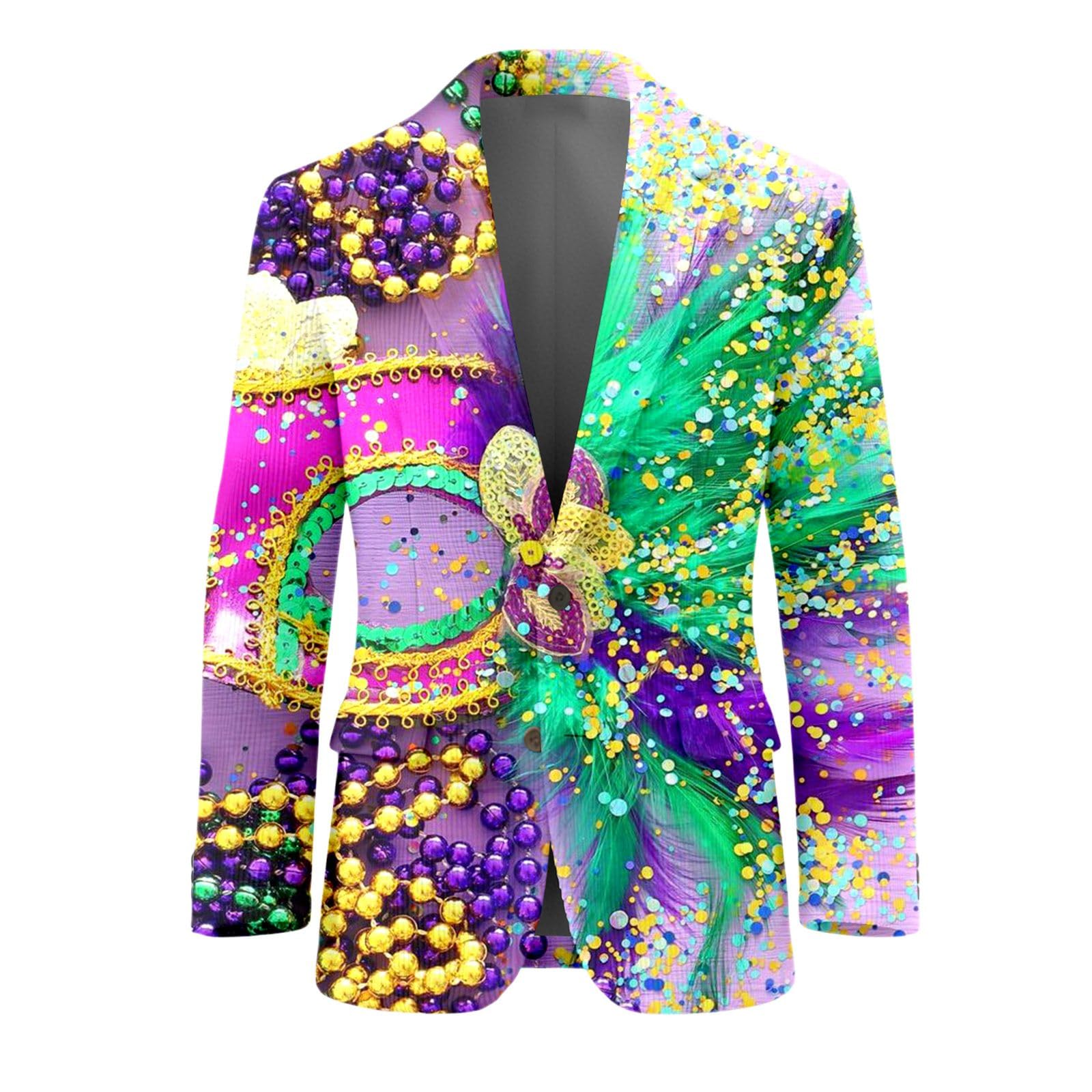 Blazer Slim Fit Uomo,Giacca in Velluto a Coste Carnival Velvet per Eventi Formali e Abbigliamento Casual da Lavoro con vestibilità Moderna e Design Elegante