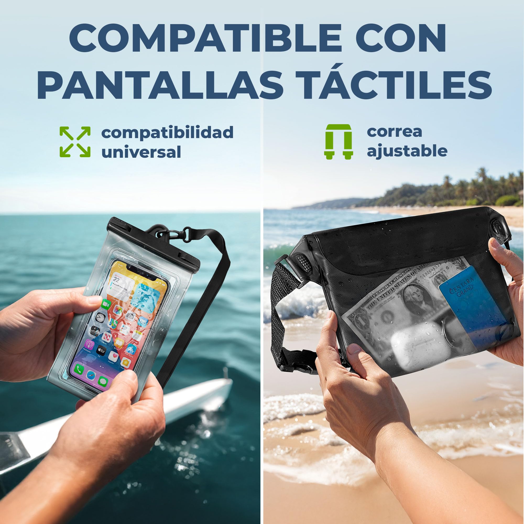 Nordlight Mochila Impermeable Roll Top 25L - Hybrid 25" | Bolsa Seca Con Compartimento Para Portátil De 15 Pulgadas, Bolsillos Exteriores E Interiores, Sistema De Transporte Acolchado — view 6