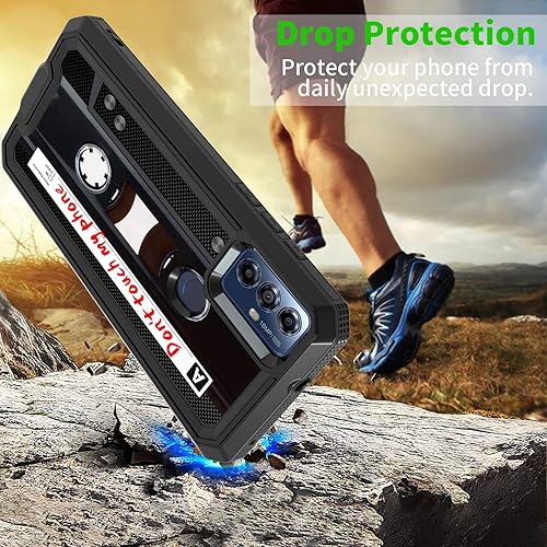 Miniatura 3 de Funda para Motorola Moto G Play 2023 / G Power 2022 / G Pure 2021, funda de doble capa resistente a prueba de golpes duradera para Motorola G Play