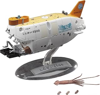 Hasegawa 1/72 Sp329 Manned Research Submersible Shinkai 6500 "Detail-up Version" W / Deep Sea Organisms Plastic Model Kit