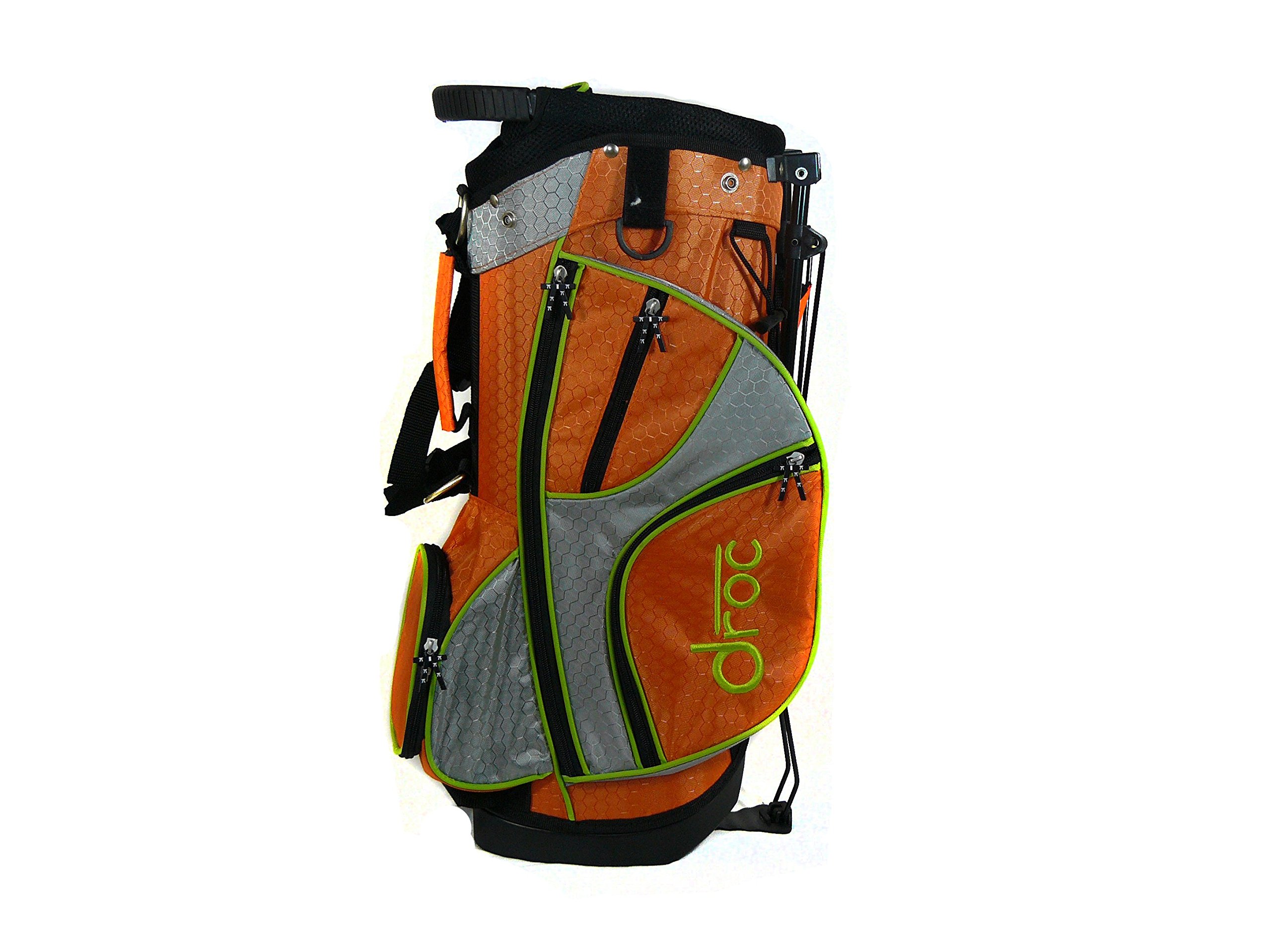 Droc - seria Mica 7 szt. zestaw kijów golfowych + torba golfowa od 3 do 6 osób praworęcznych