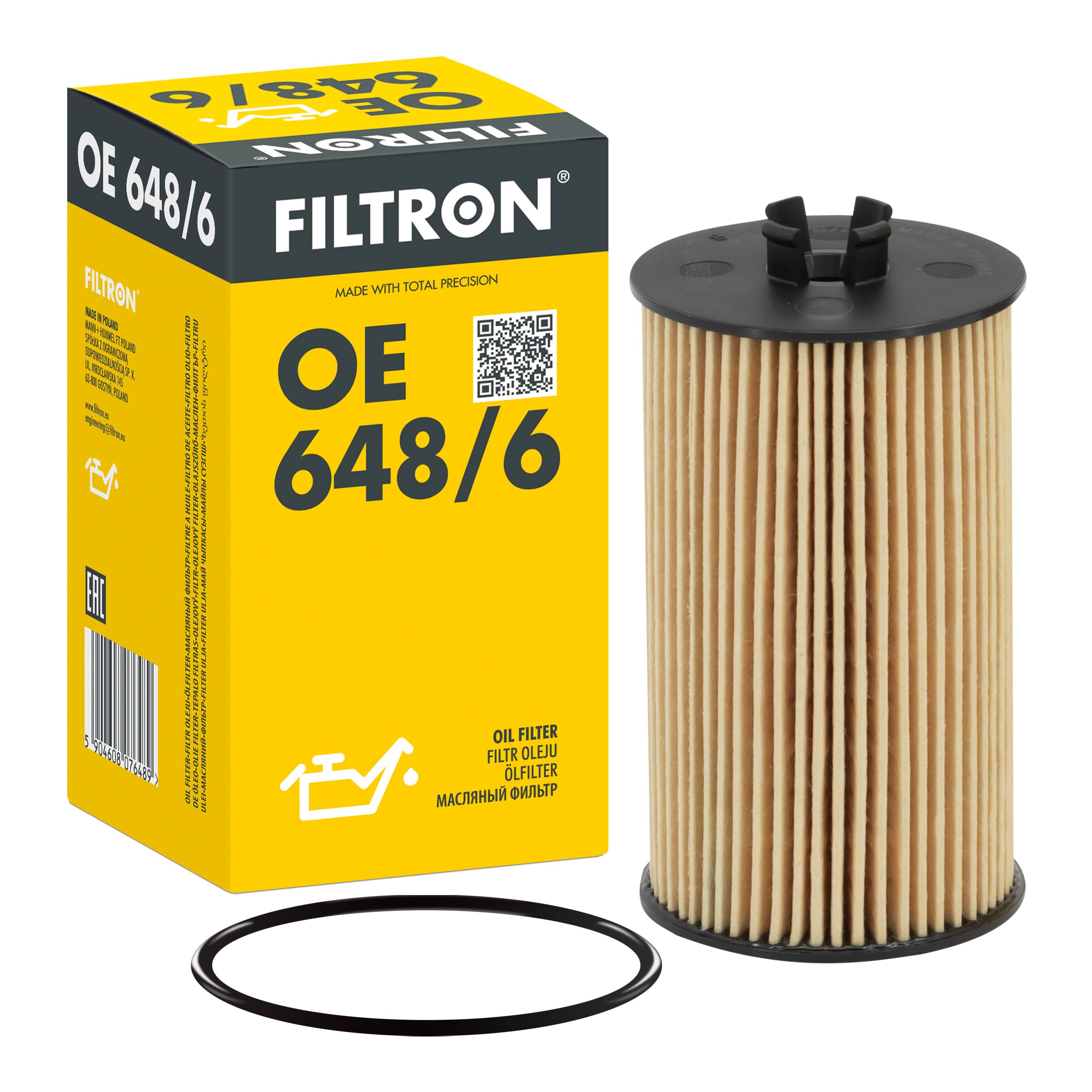 4x ✅Fits FILTRON OE 648/6 Oil filter OE 648/6 Oil filter fits: ALFA  ⭐UK Seller⭐