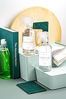 Vista 2 de Vine Creations Botellas de spray de vidrio, paquete de 2 botellas de spray recargables para soluciones de limpieza, botella de spray transparente