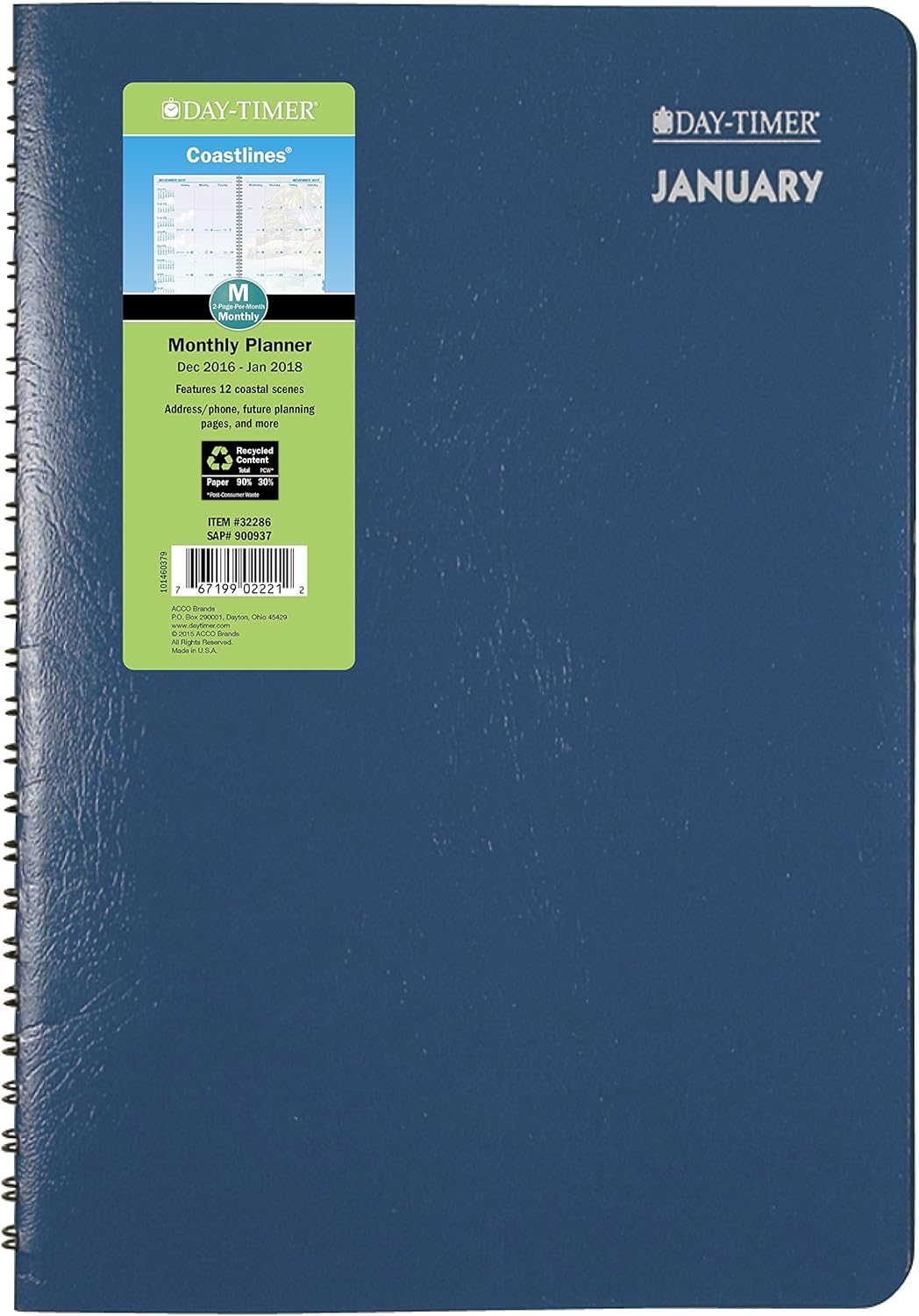 DayTimer Monthly Planner / Appointment Book 2017, 14