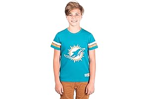 Ultra Game NFL Boys Soft Mesh Youth Dolphins Jersey