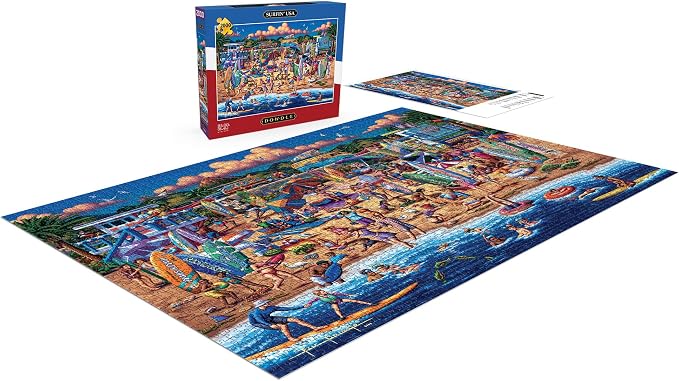 Buffalo Games - Puzzle Surfin' USA de 2000 piezas miniatura 4