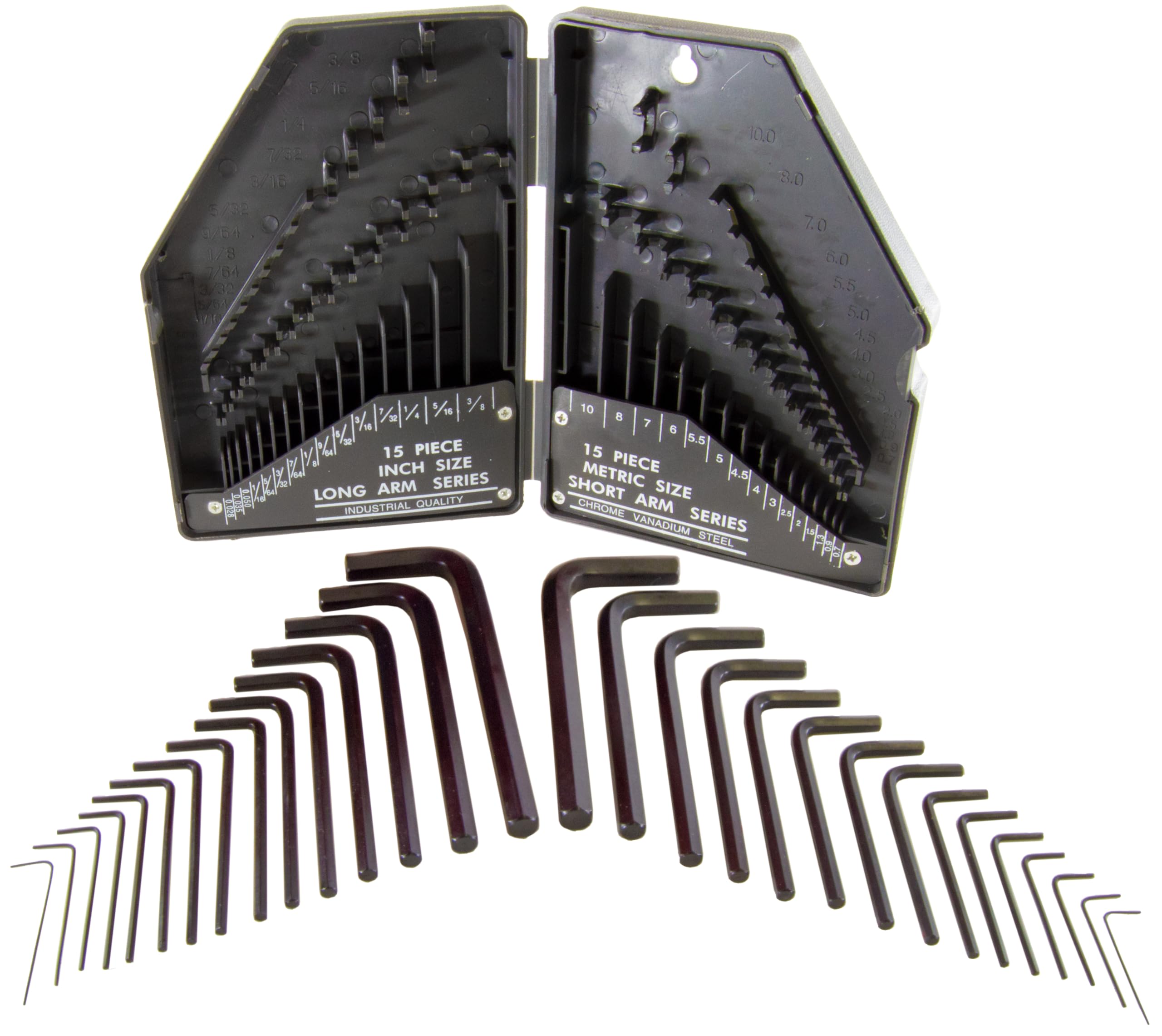 Generic 30 Pc Allen Wrench Set- SAE/ MM by Generic