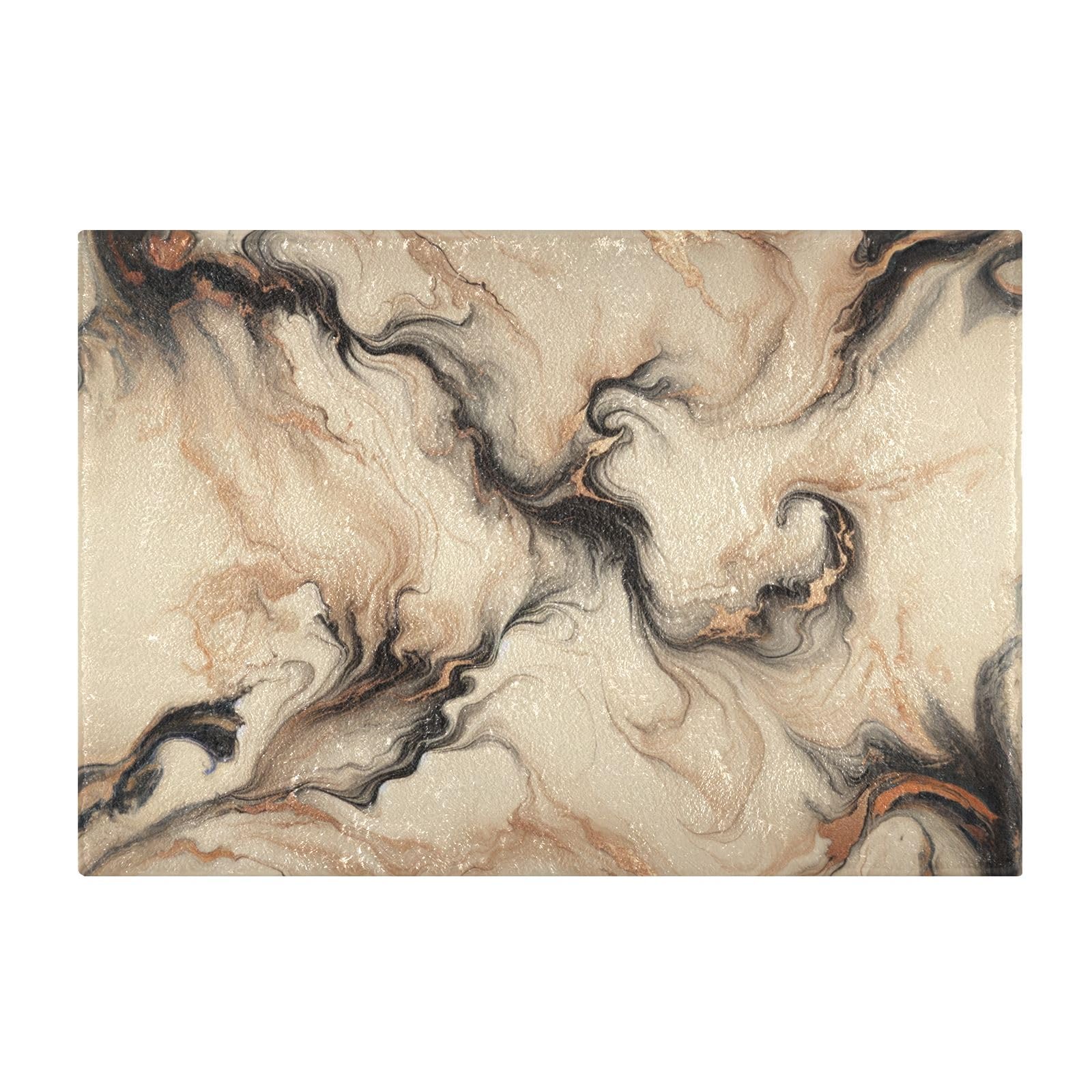 YANENDIE Champagne Gold Marble Bathroom Rug, Non Slip Dry Quickly Bath Mat, Absorbent Soft Bath Rug, Home Decor Accessories, 24"x16"