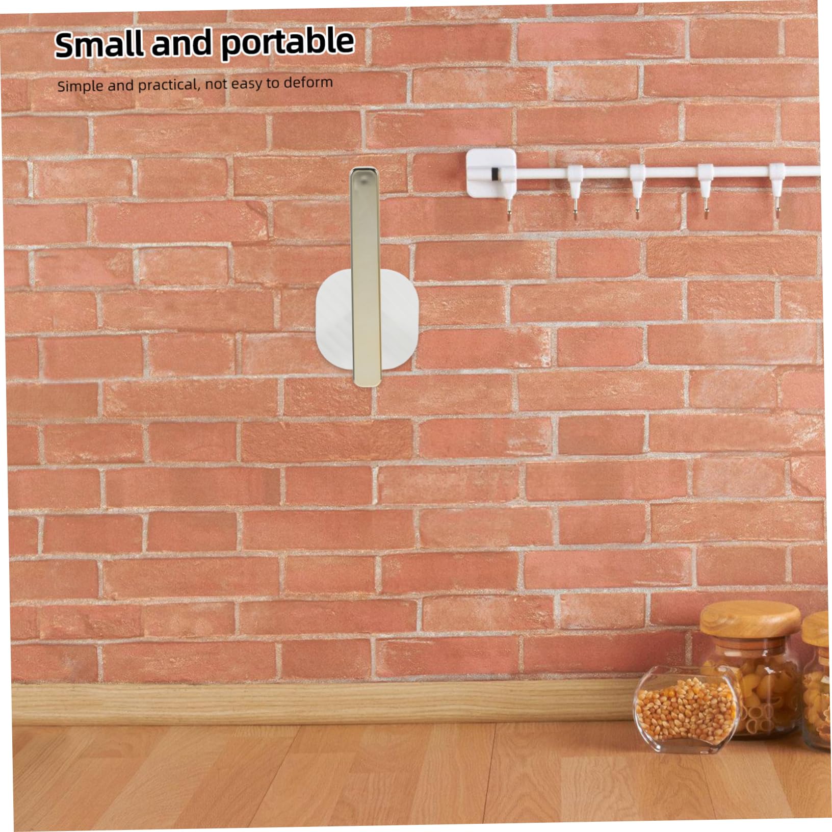 TOPBATHY 20 Pcs Mural Long Crochet Adhésif Draperie Embrasses Suspendus Support Or Rideau Embrasse Crochets Porte-Ustensile De Cuisine Cintres Rideaux Suspendus Porte-Ustensile