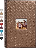 Vista 19 de Mublalbum Álbum de Fotos Pequeño 4x6 300 Fotos Cubierta de Cuero Libro de Fotos con Bolsillos Horizontales para Bebé Boda Aniversario y Familia Azul